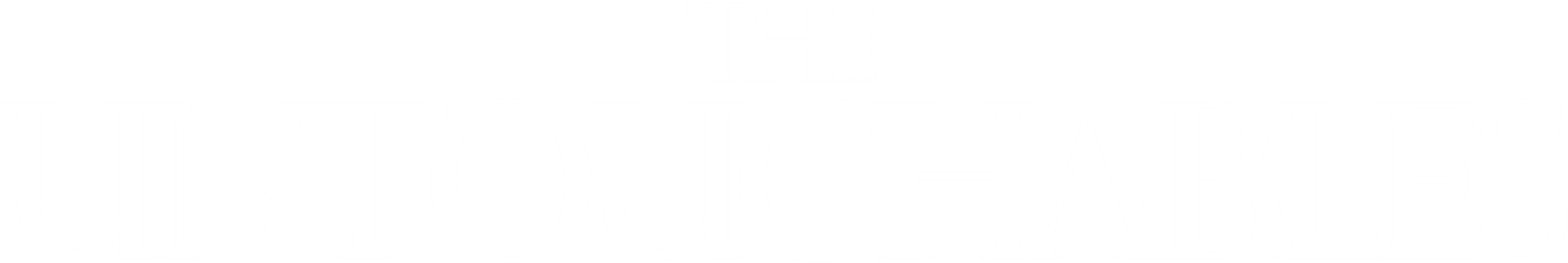 The Untouchables logo for Commodore 64